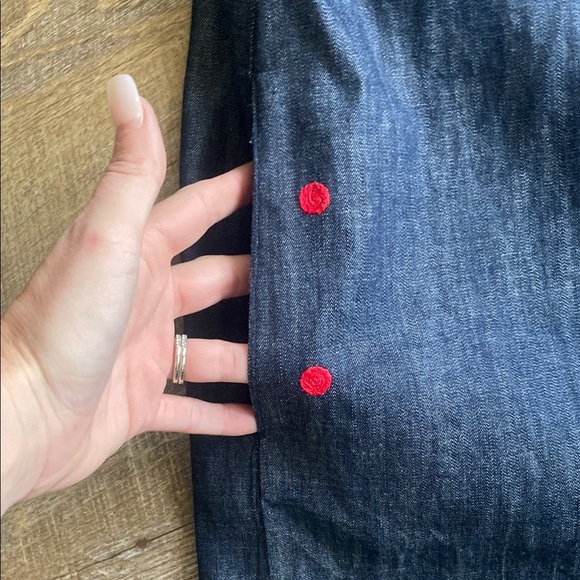 GIYI No 7 Denim Dress Size M - Picture 8 of 10